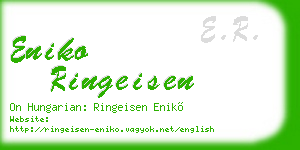 eniko ringeisen business card